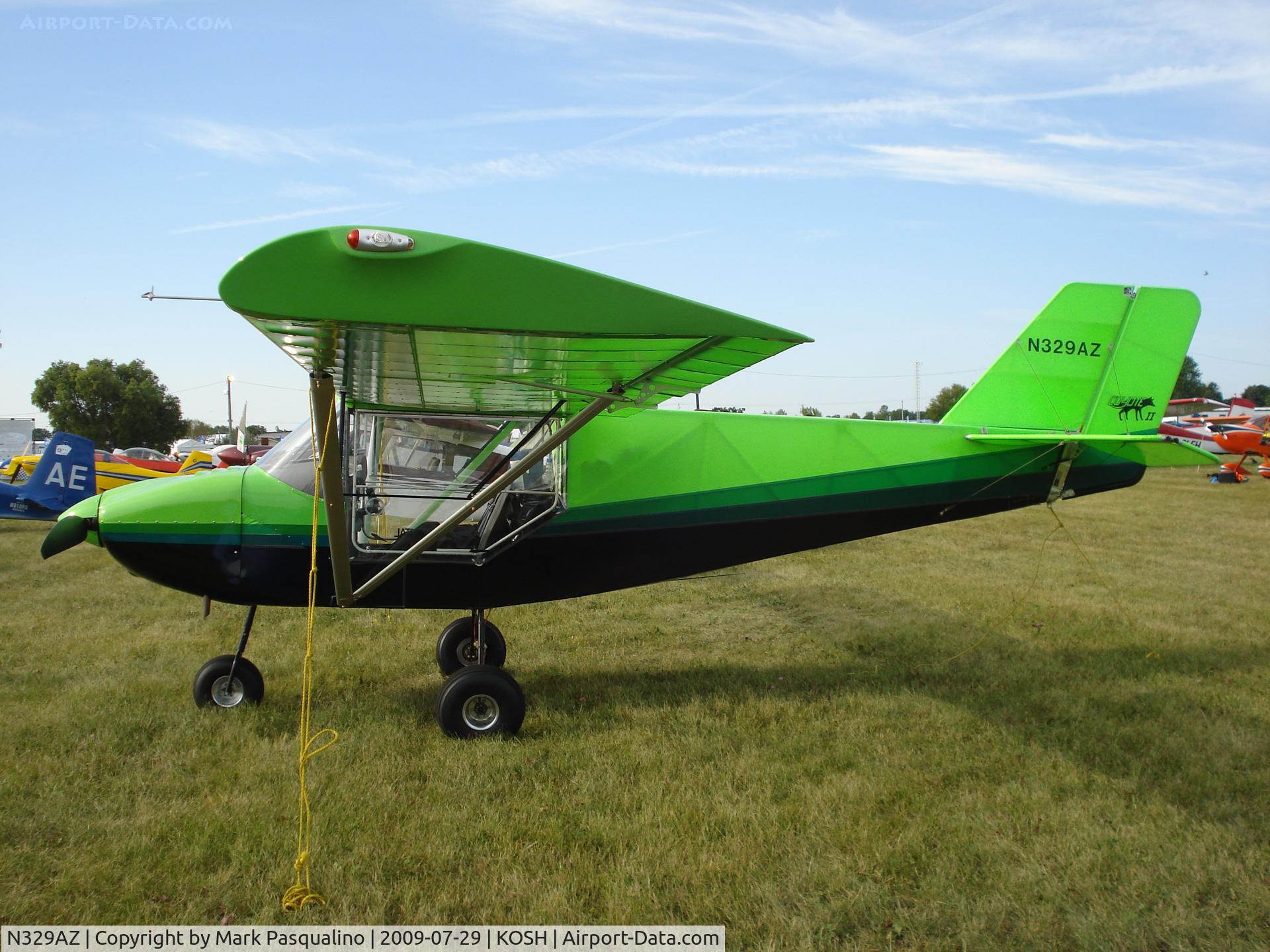 N329AZ, 2008 Rans S-6ES Coyote II C/N 11051704, Rans S-6ES