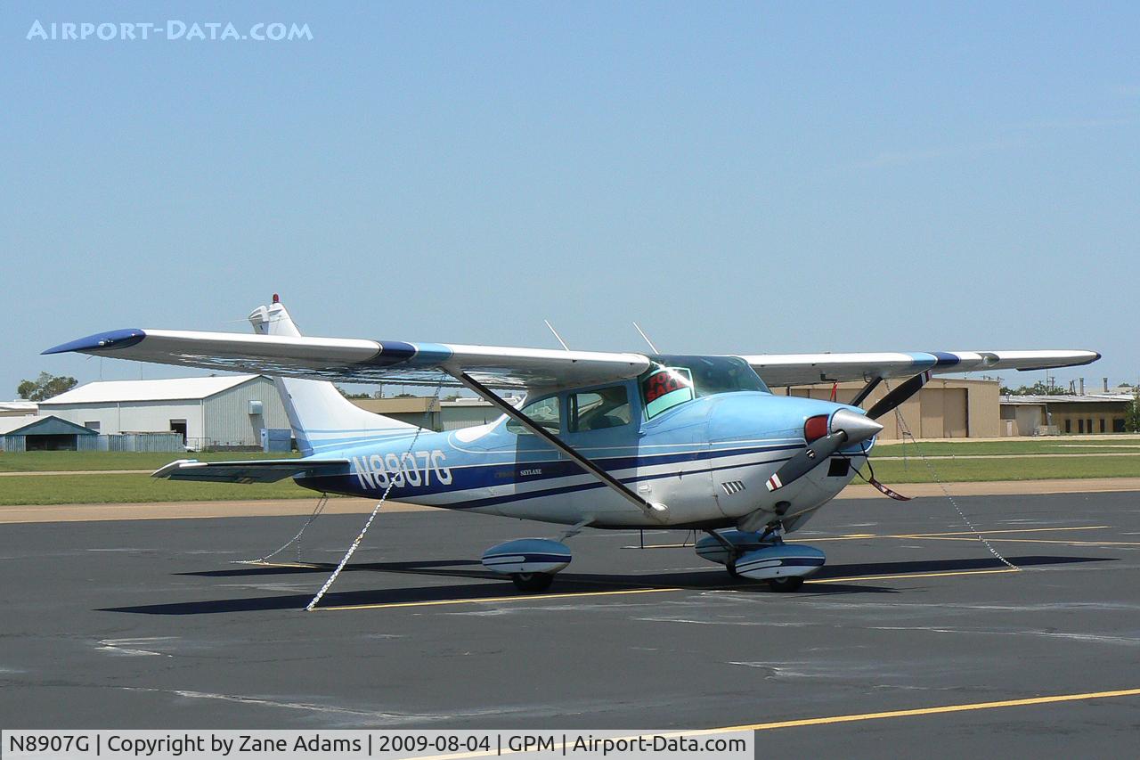 N8907G, 1970 Cessna 182N Skylane C/N 18260447, At Grand Prairie Municipal