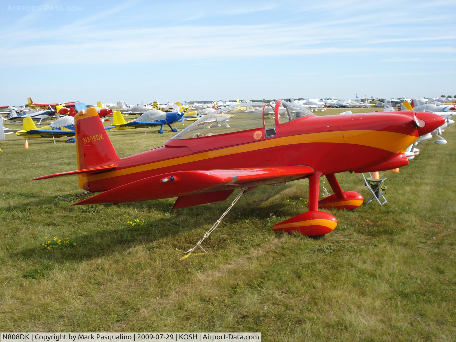 N808DK, Vans RV-8 C/N 81052, RV-8