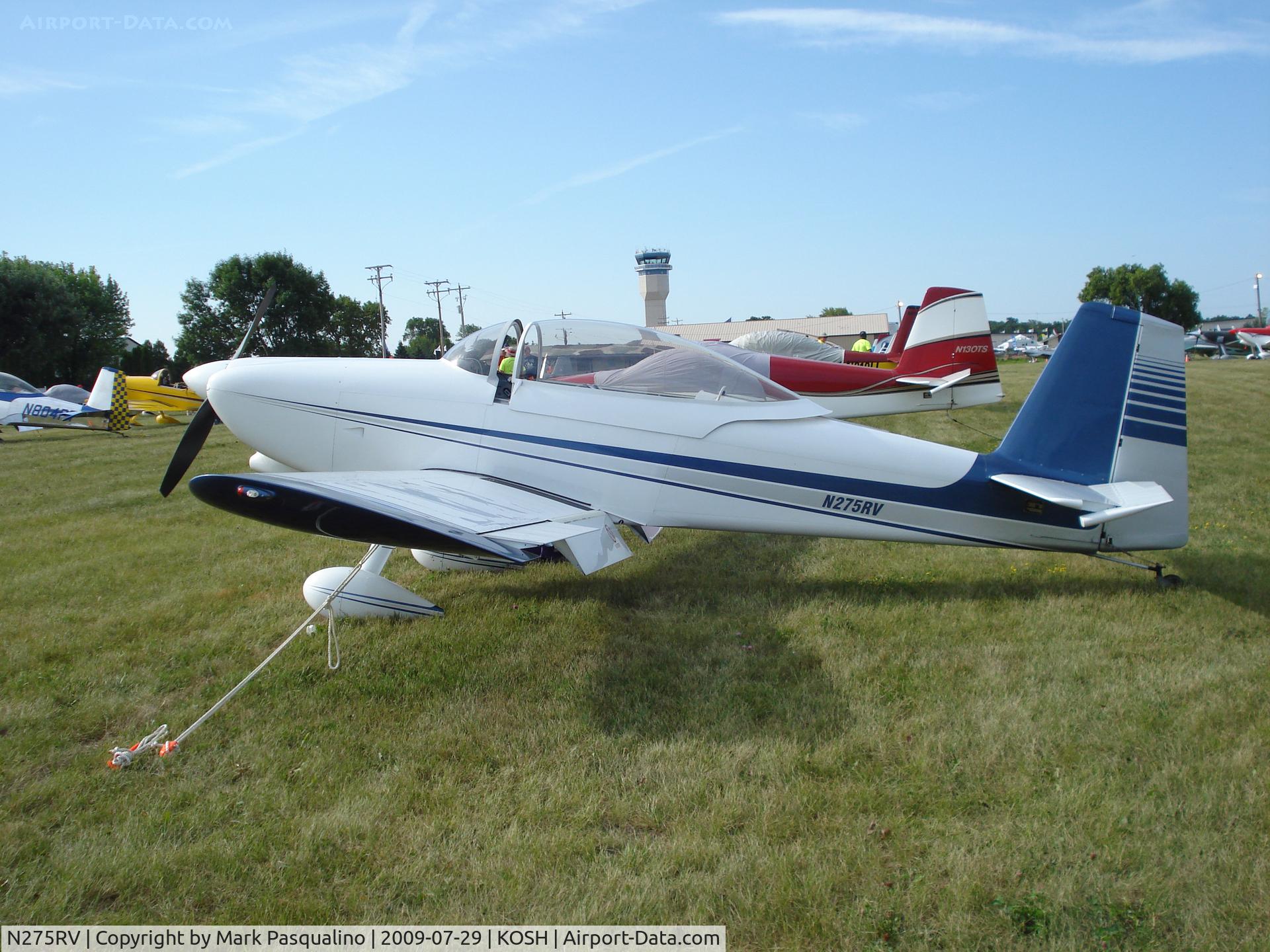 N275RV, 2006 Vans RV-8 C/N 80275, RV-8