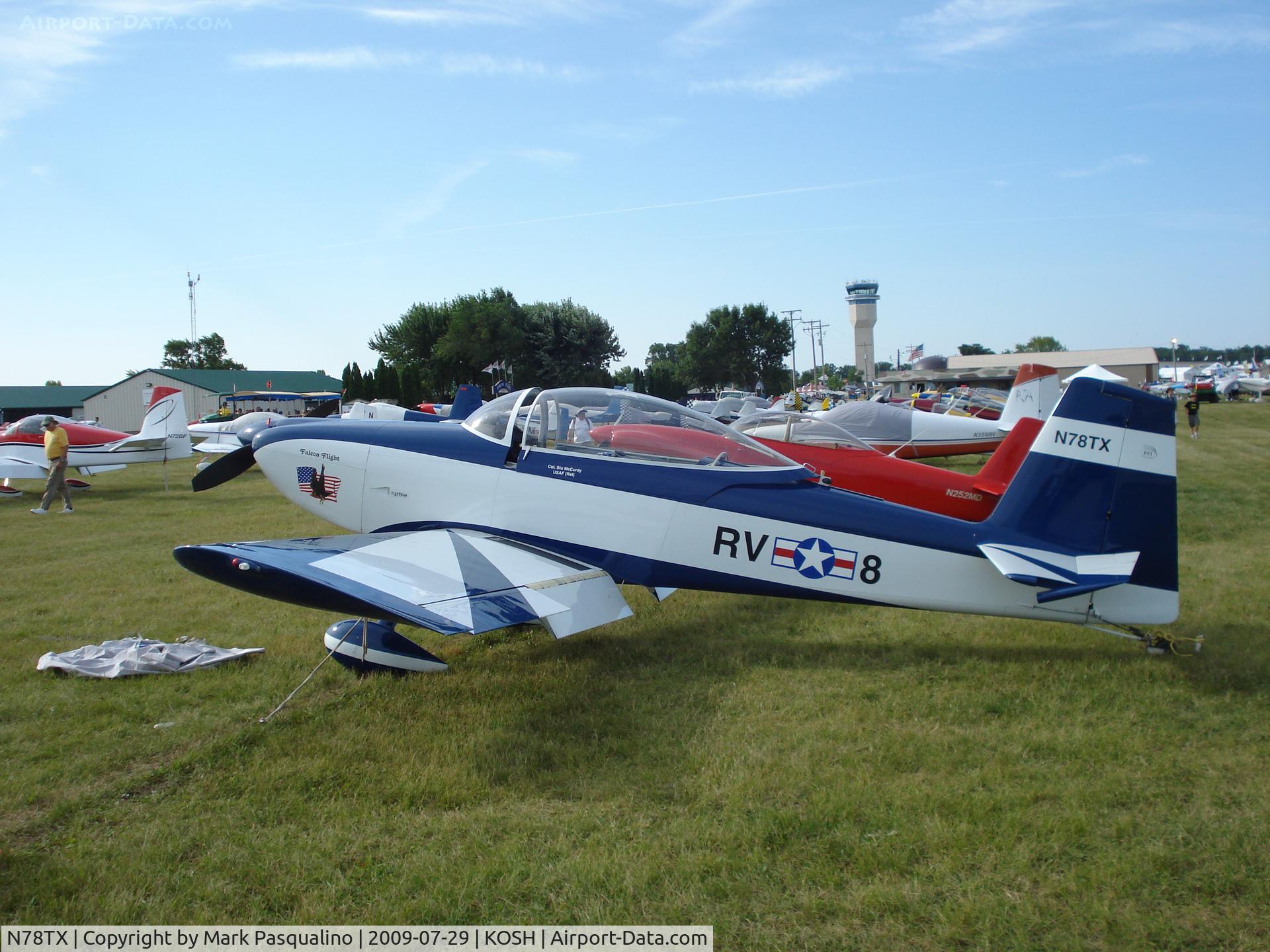 N78TX, 2001 Vans RV-8 C/N 80796, RV-8