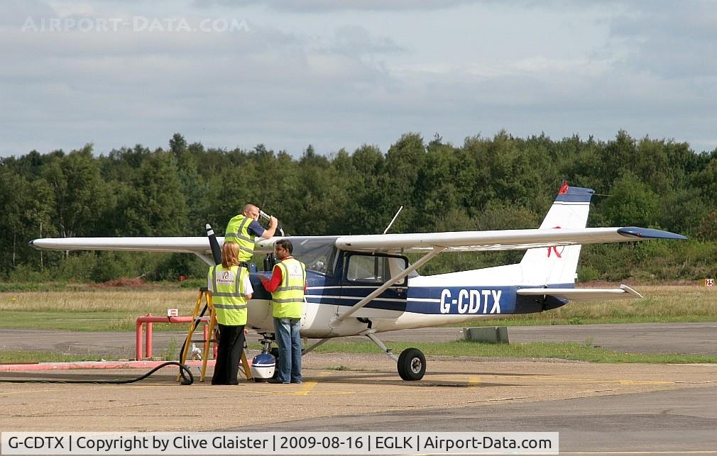 G-CDTX, 1979 Reims F152 C/N 1662, Ex: N1659C > D-EERU >