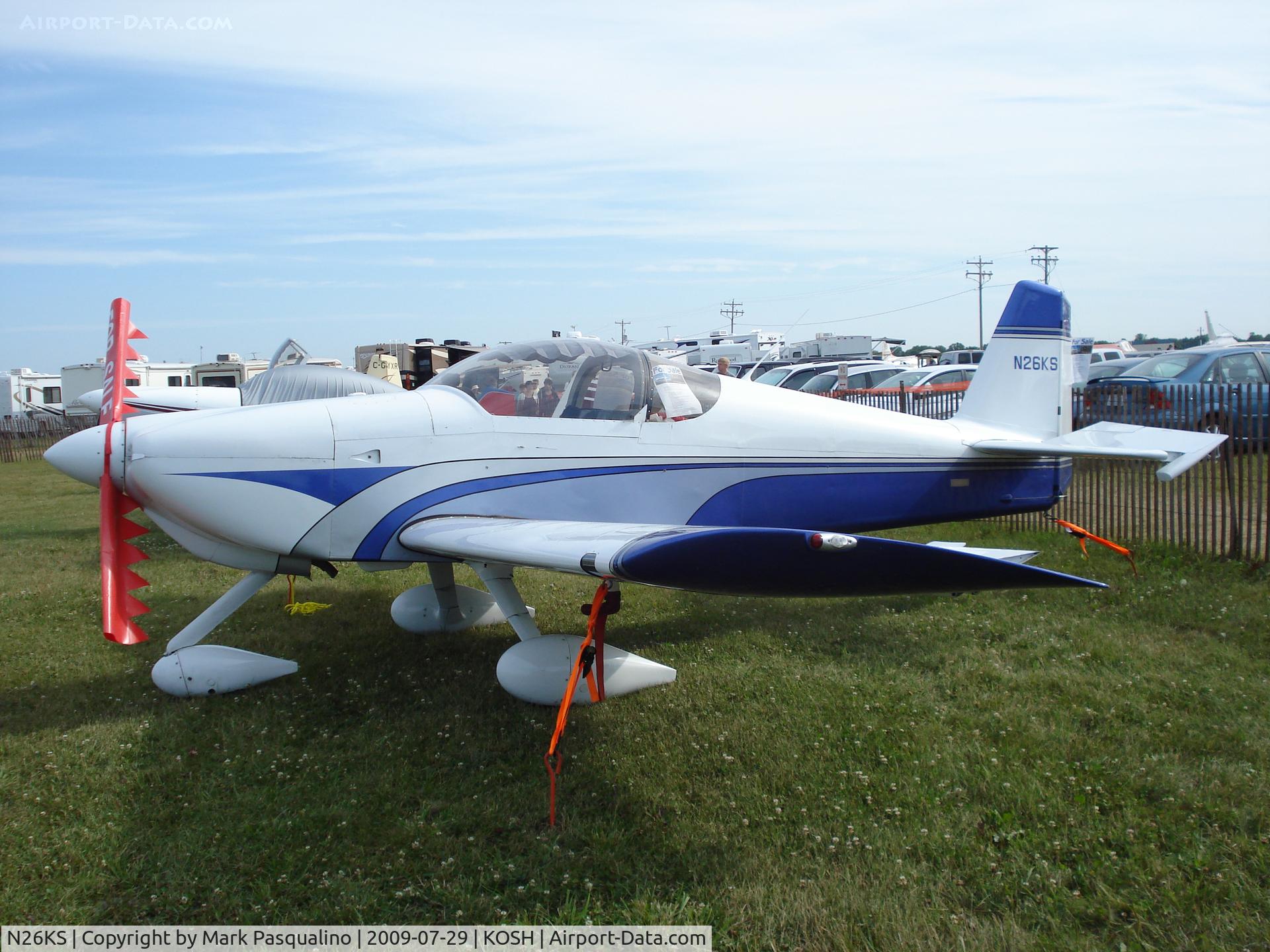 N26KS, Vans RV-6A C/N 24658, RV-6A