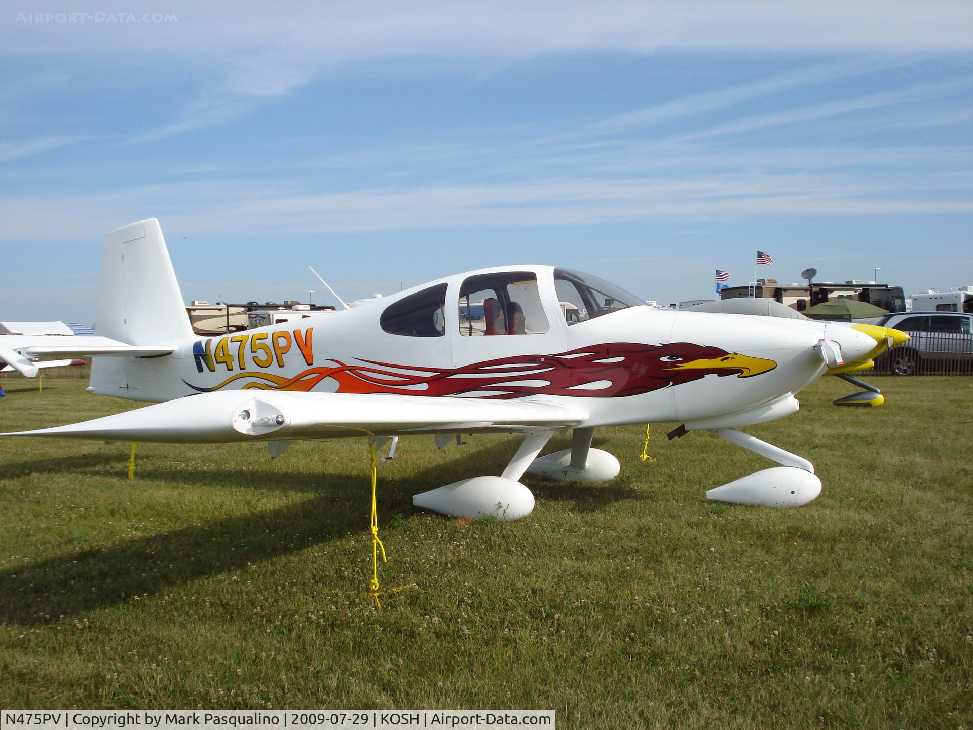 N475PV, 2008 Vans RV-10 C/N 40080, RV-10