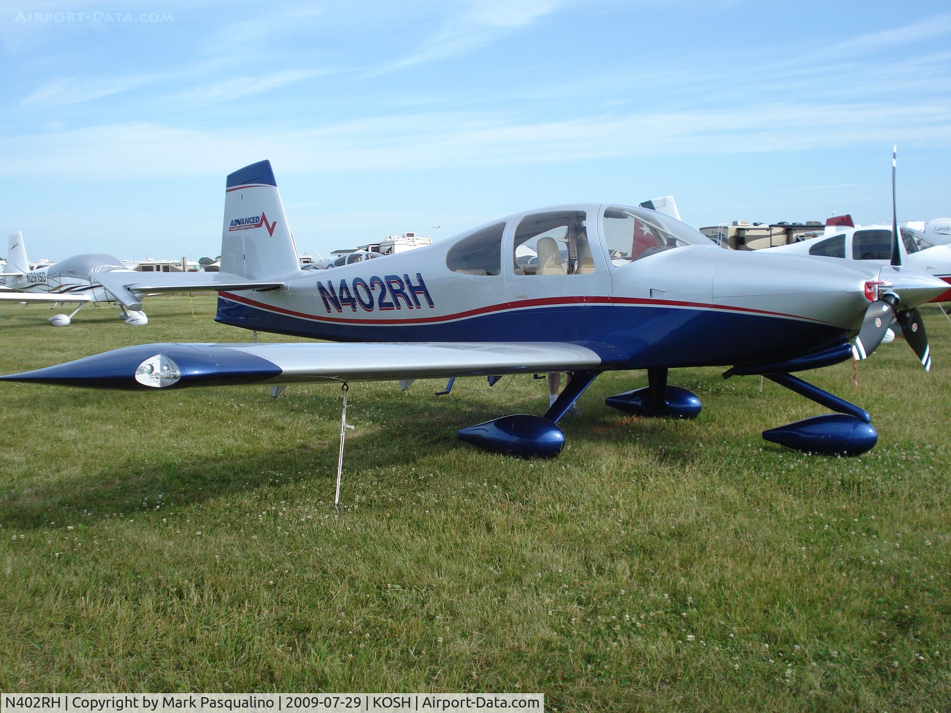 N402RH, 2008 Vans RV-10 C/N 40204, RV-10