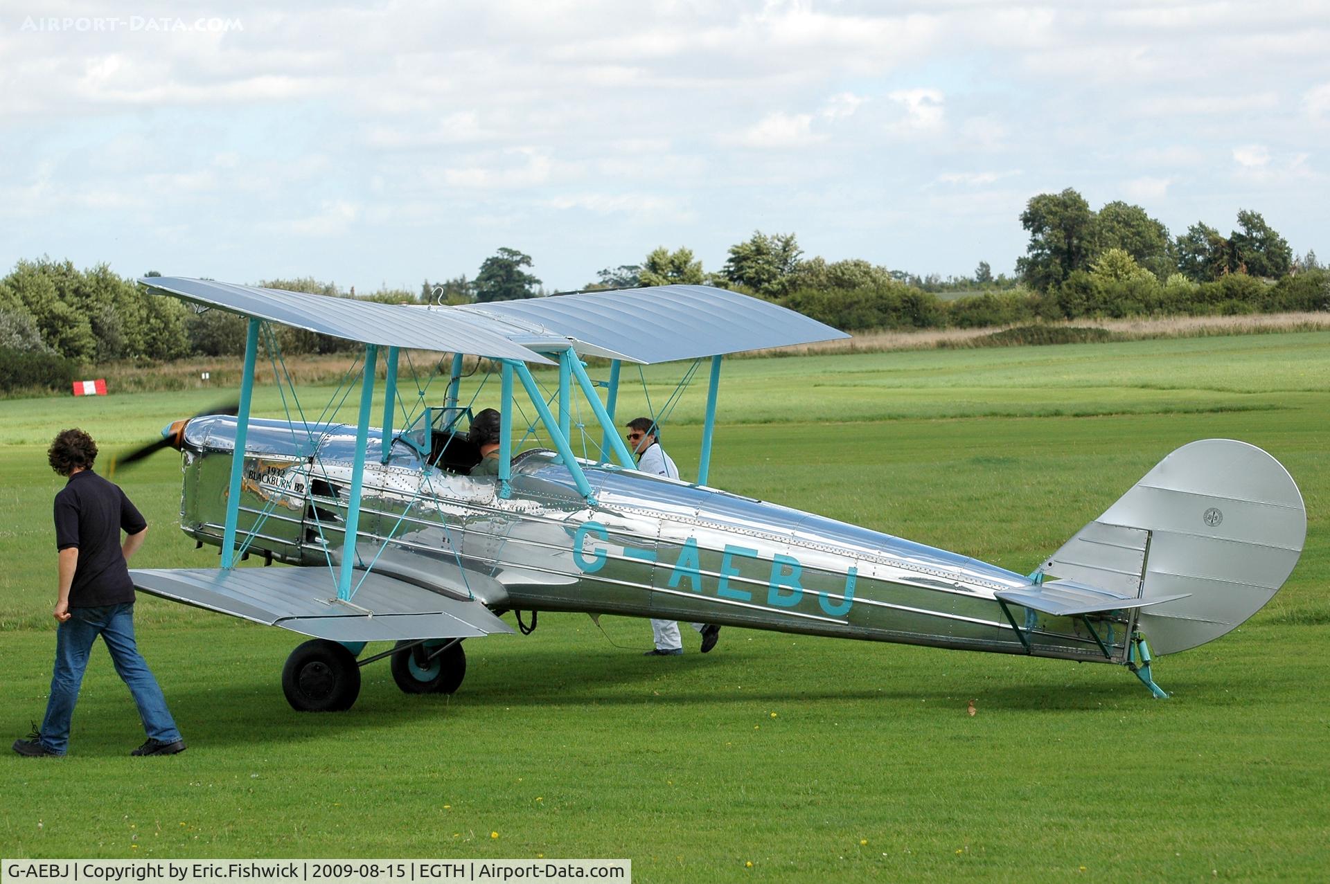 G-AEBJ, 1936 Blackburn B.2 Series 1 C/N 6300/8, 4. G-AEBJ at Shuttleworth Evening Air Display Aug 09