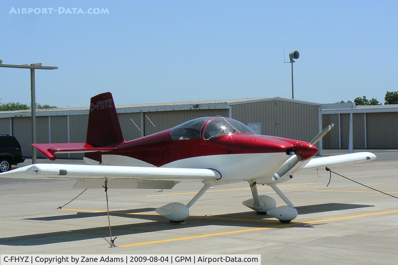 C-FHYZ, 2006 Vans RV-9A C/N 90937, At Grand Prairie Municipal