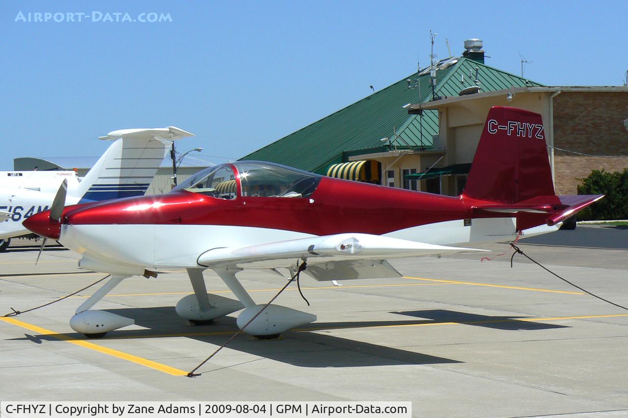C-FHYZ, 2006 Vans RV-9A C/N 90937, At Grand Prairie Municipal