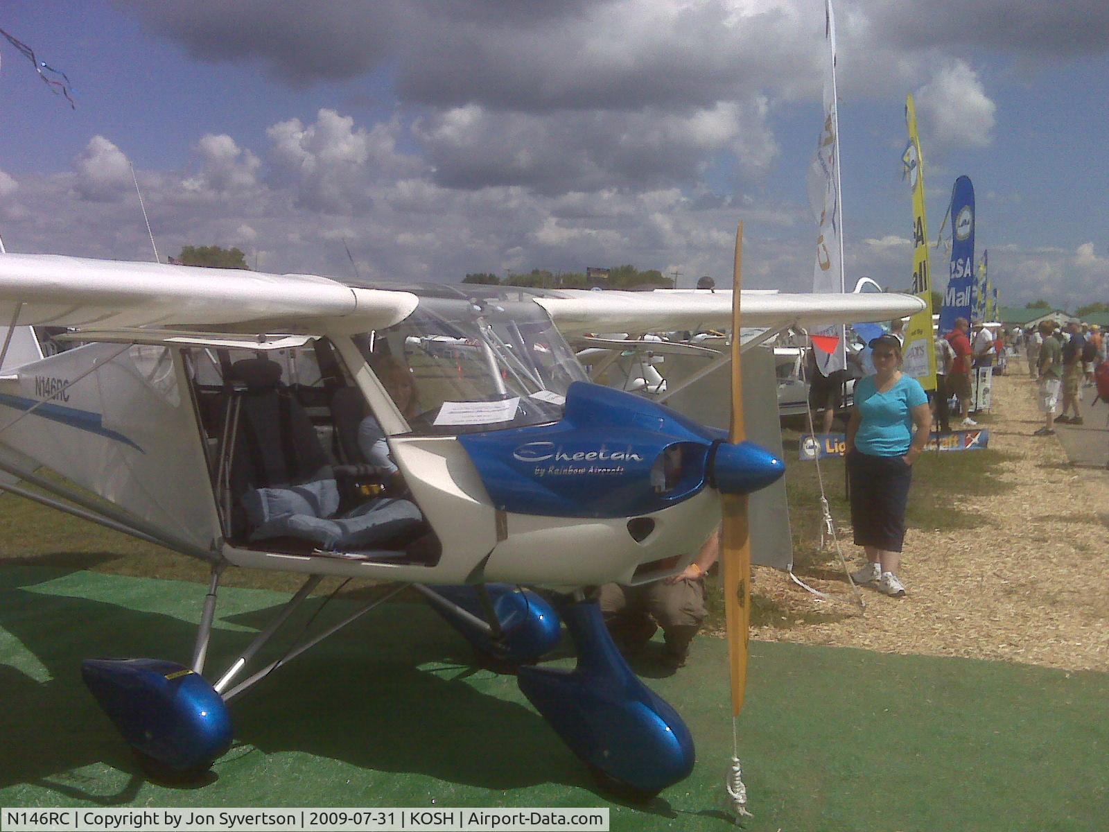 N146RC, Rainbow Aircraft Cheetah XLS C/N CH090, Photo of Cheetah at eaa airventure 2009