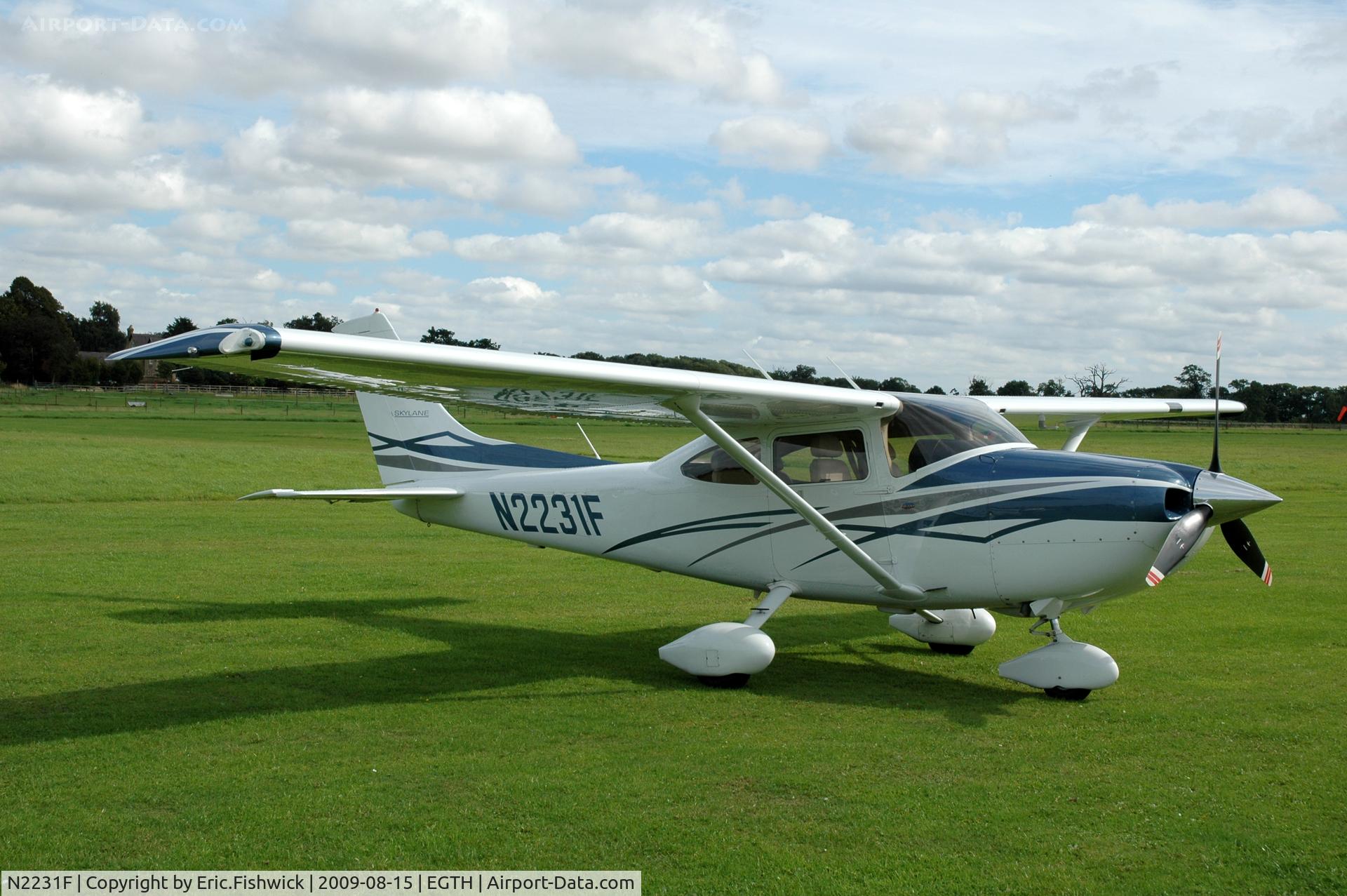 N2231F, 2007 Cessna 182T Skylane C/N 18281925, 3. N2231F at Shuttleworth Collection Evening Air Display