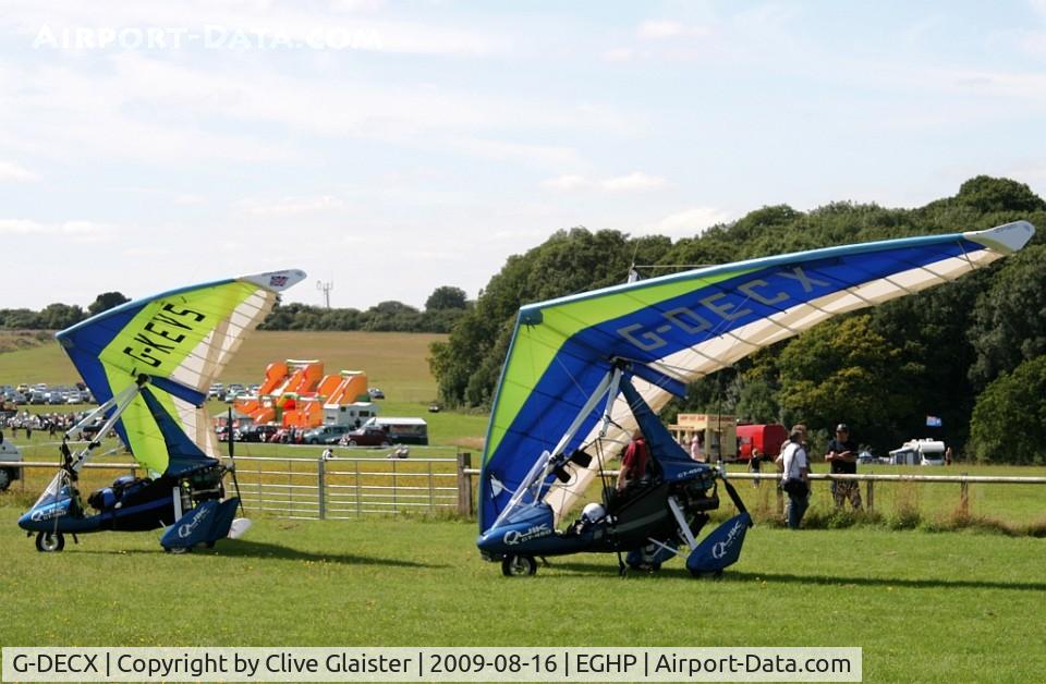 G-DECX, 2007 P&M Aviation Quik GT450 C/N 8263, Permanently withdrawn from use & De-registered 2010-07-20
