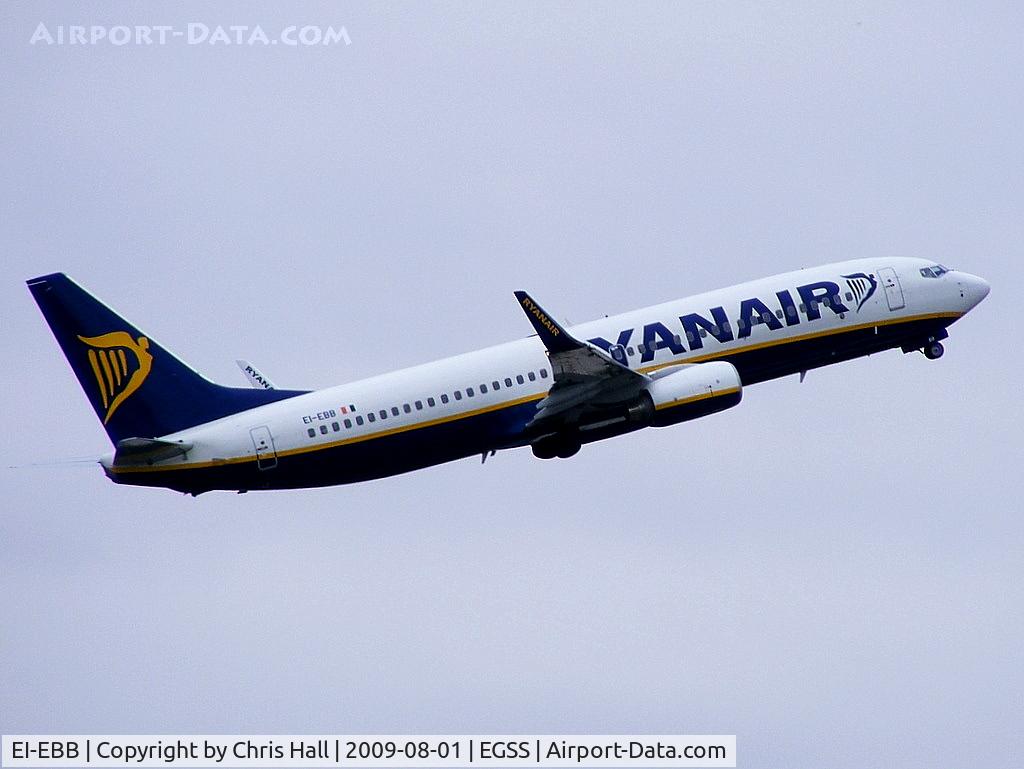 EI-EBB, 2009 Boeing 737-8AS C/N 37519, Ryanair