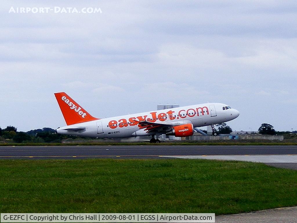 G-EZFC, 2009 Airbus A319-111 C/N 3808, Easyjet Airbus A-319-111