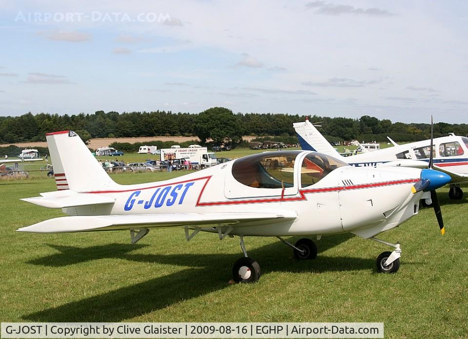 G-JOST, 2006 Europa Tri Gear C/N PFA 247-12915, canx re-registered G-IVES 18.2.2011