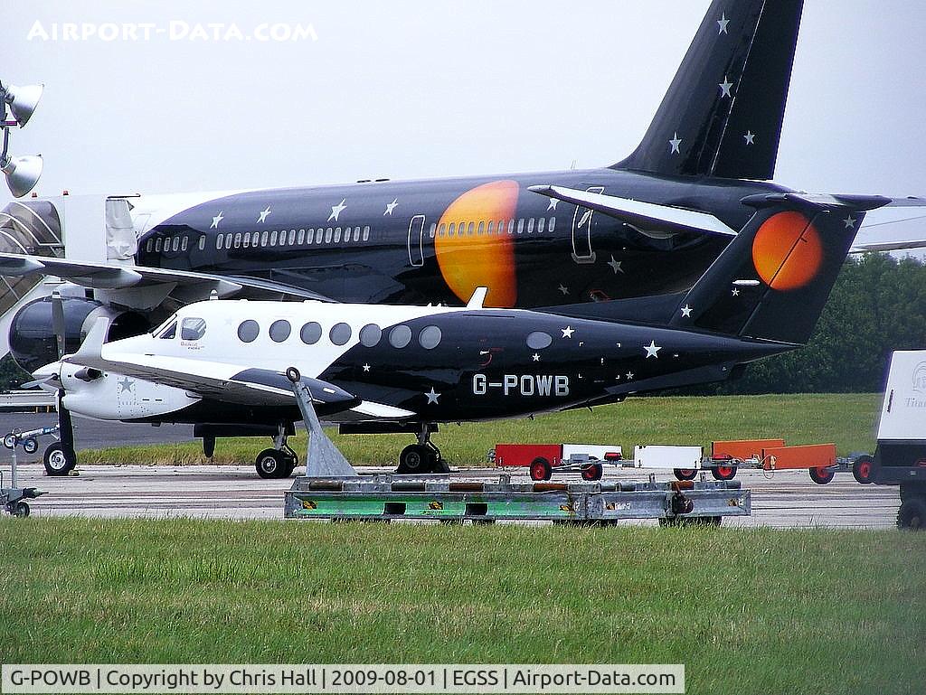 G-POWB, 2006 Raytheon King Air 350 (B300) C/N FL-506, Titan Airways