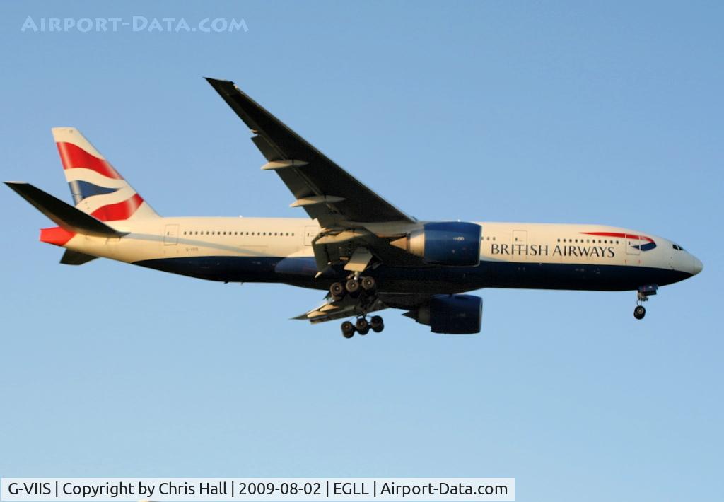 G-VIIS, 1999 Boeing 777-236/ER C/N 29323, British Airways