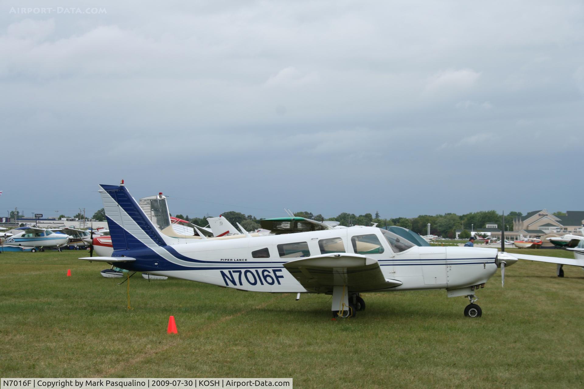N7016F, 1976 Piper PA-32R-300 Cherokee Lance C/N 32R-7780052, Piper PA-32R-300
