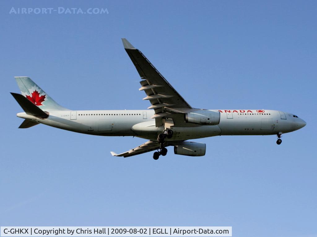 C-GHKX, 2001 Airbus A330-343 C/N 0412, Air Canada