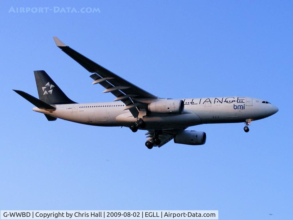 G-WWBD, 2001 Airbus A330-243 C/N 401, BMI