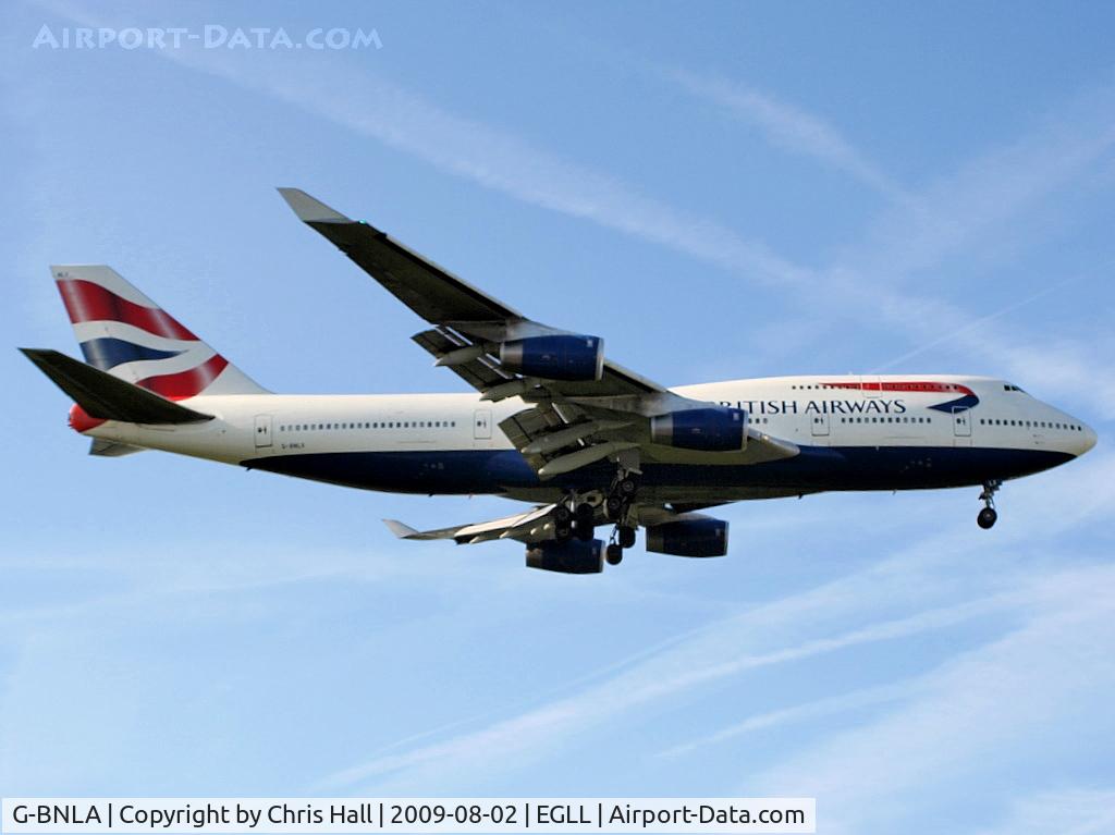 G-BNLA, 1989 Boeing 747-436 C/N 23908, British Airways