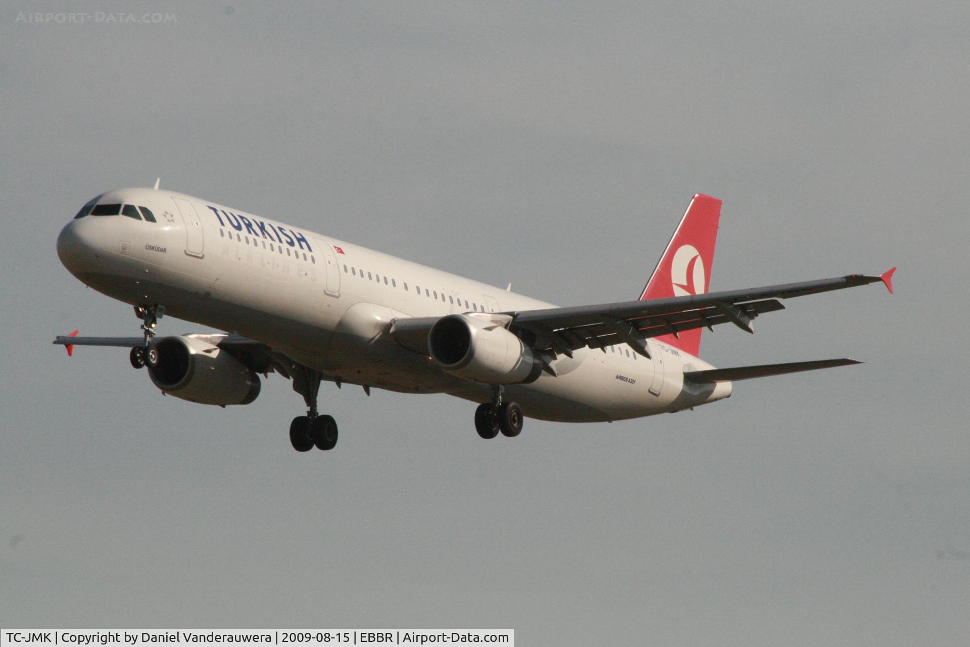 TC-JMK, 2008 Airbus A321-232 C/N 3738, arrival of flight TK1937 to rwy 25L