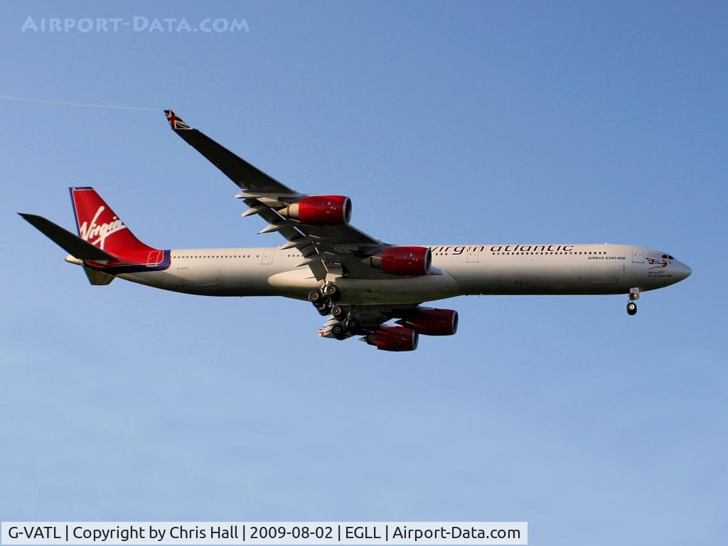 G-VATL, 2001 Airbus A340-642 C/N 376, Virgin Atlantic Airways