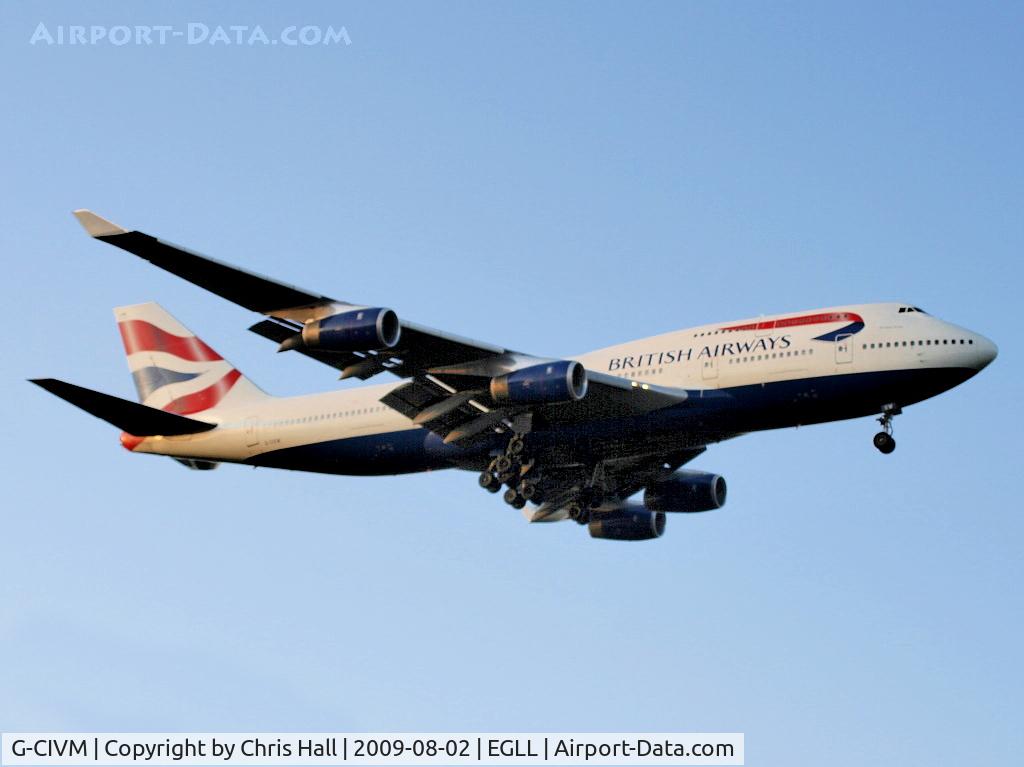 G-CIVM, 1997 Boeing 747-436 C/N 28700, British Airways