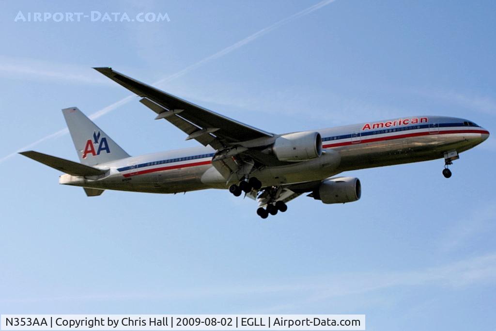 N353AA, 1988 Boeing 767-323 C/N 24034, American Airlines