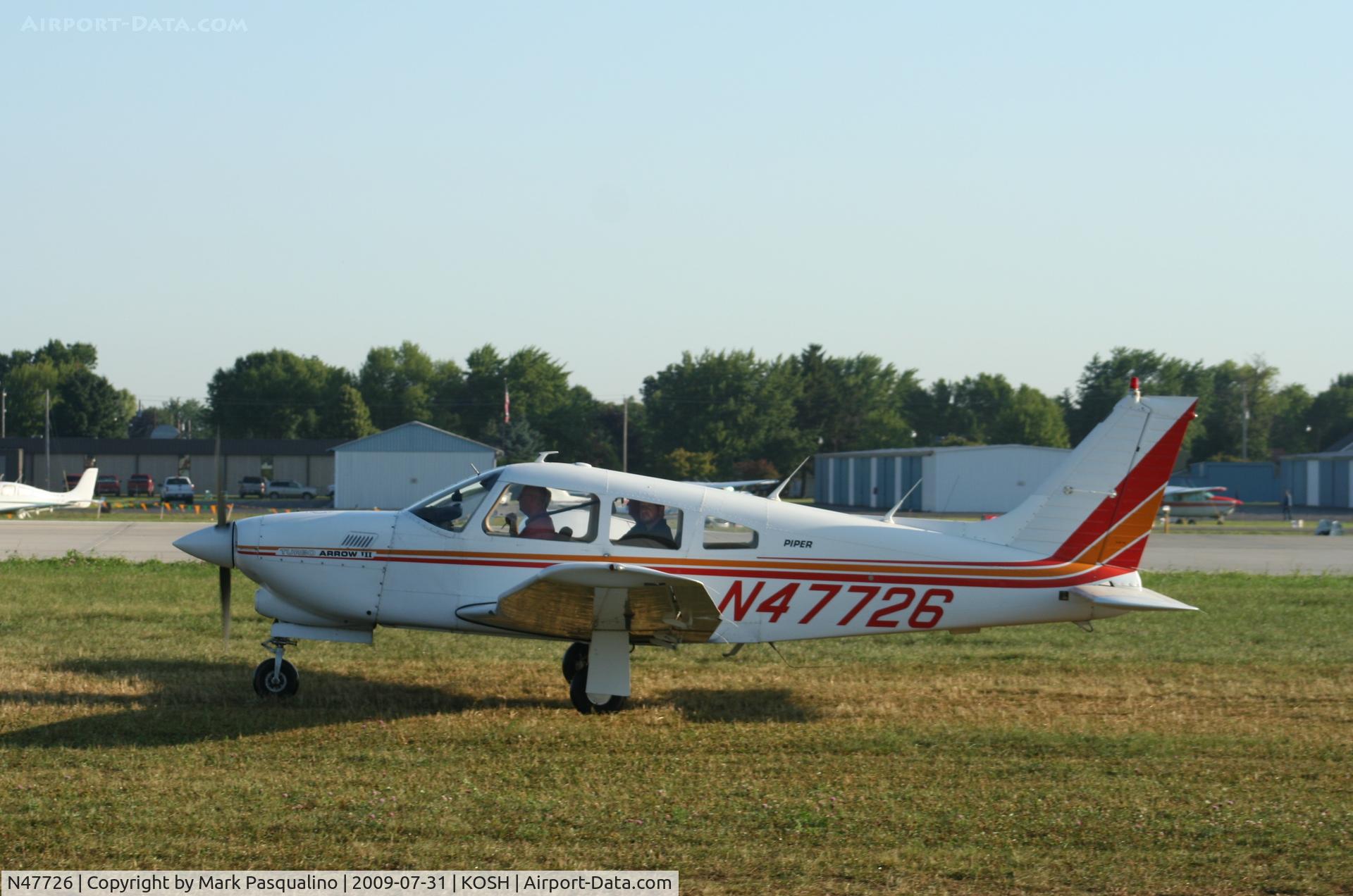 N47726, 1977 Piper PA-28R-201T Cherokee Arrow III C/N 28R-7803005, Piper PA-28R-201T