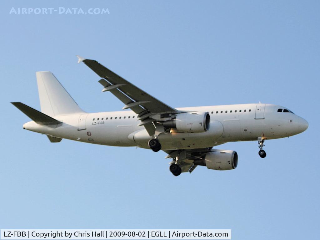 LZ-FBB, 2007 Airbus A319-112 C/N 3309, Hemus Air