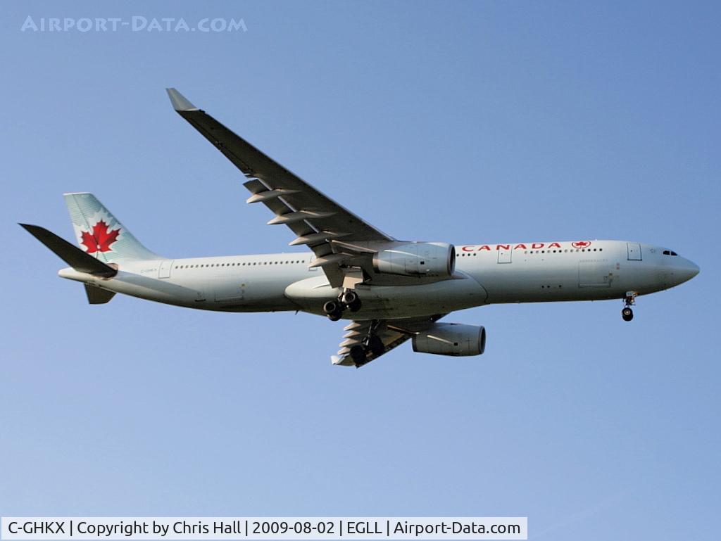 C-GHKX, 2001 Airbus A330-343 C/N 0412, Air Canada