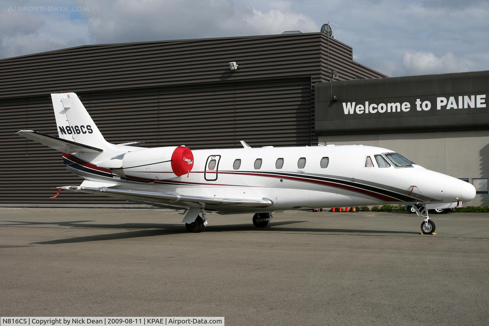 N816CS, 2001 Cessna 560XL Citation Excel C/N 560-5153, KPAE