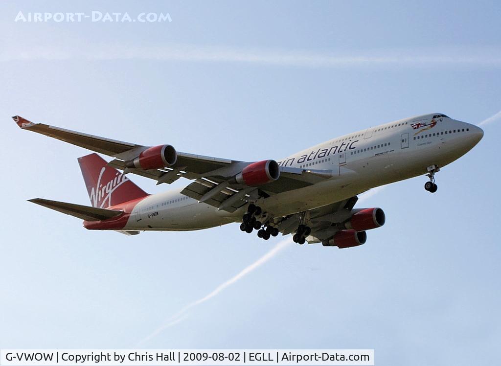 G-VWOW, 2001 Boeing 747-41R C/N 32745, Virgin Atlantic Airways
