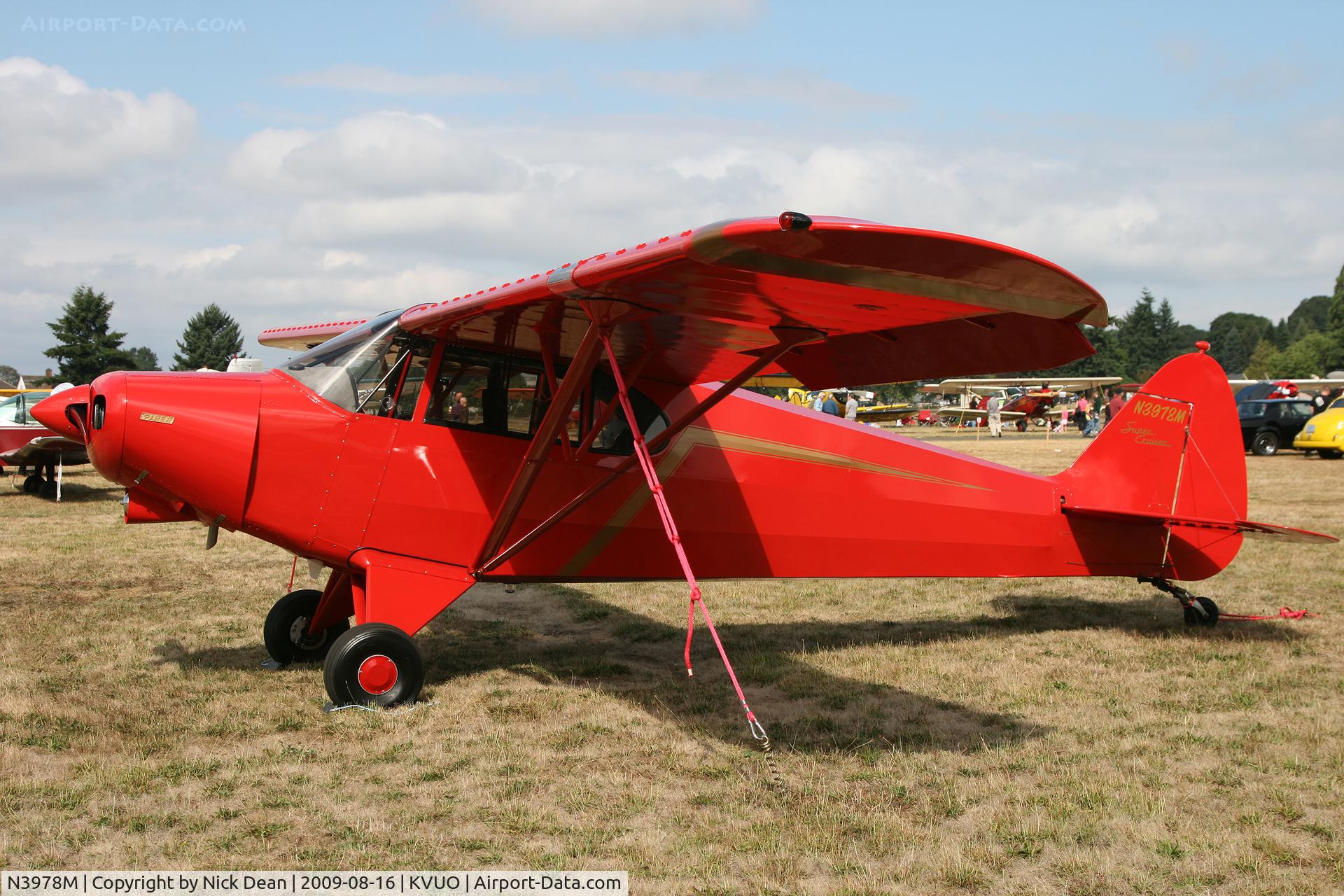 N3978M, 1947 Piper PA-12 Super Cruiser C/N 12-2901, KVUO