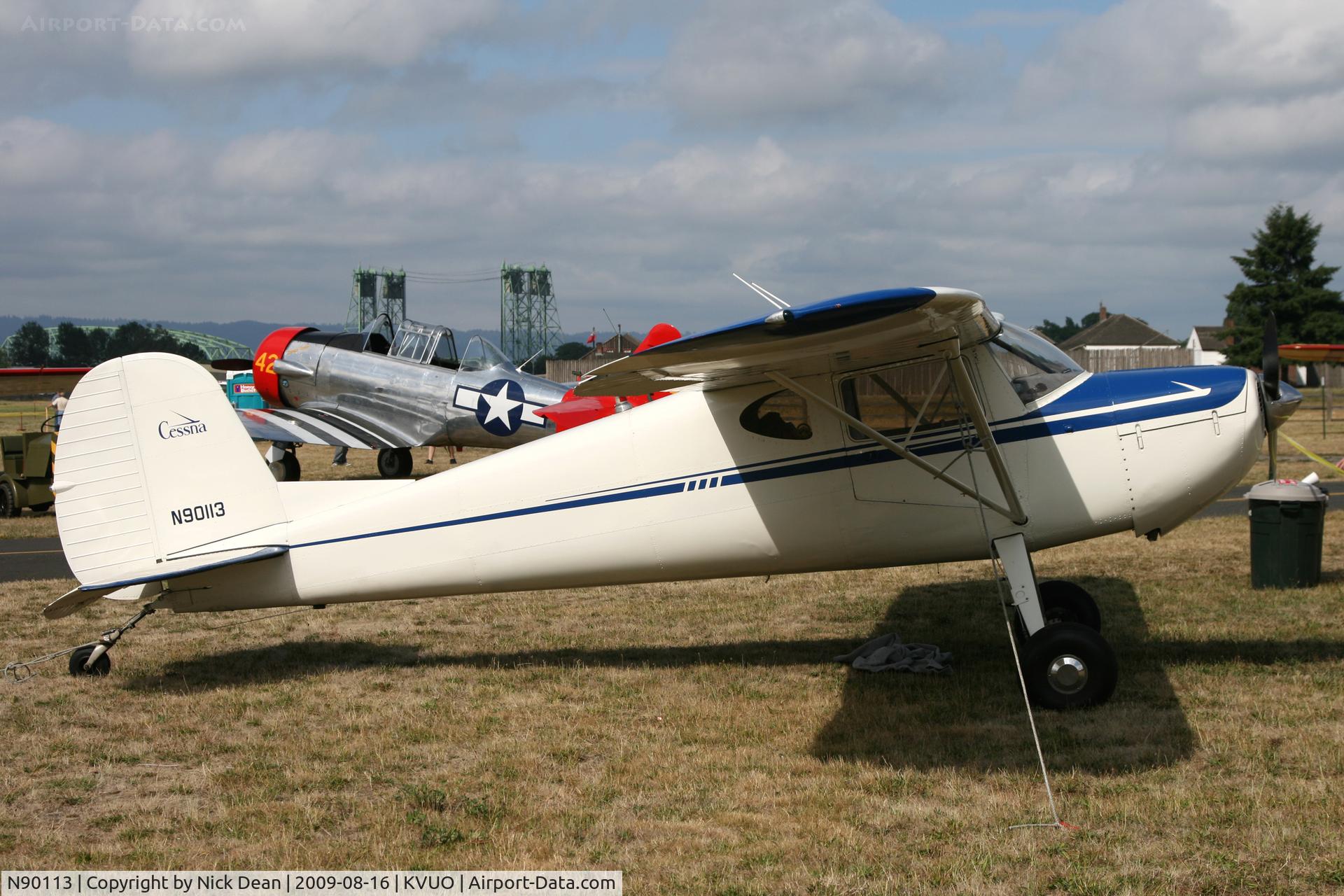 N90113, 1946 Cessna 120 C/N 9174, KVUO