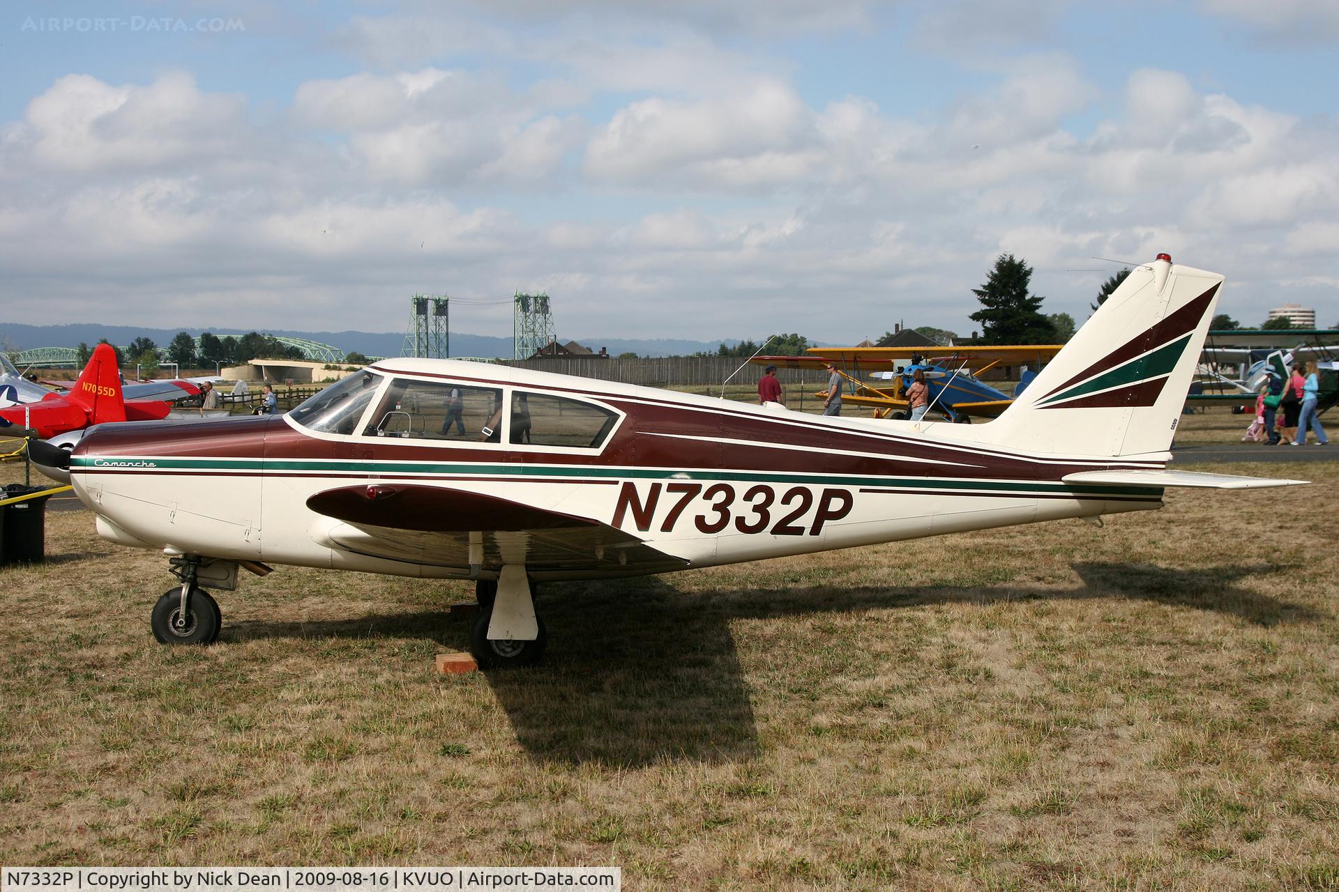N7332P, 1961 Piper PA-24 C/N 24-2511, KVUO