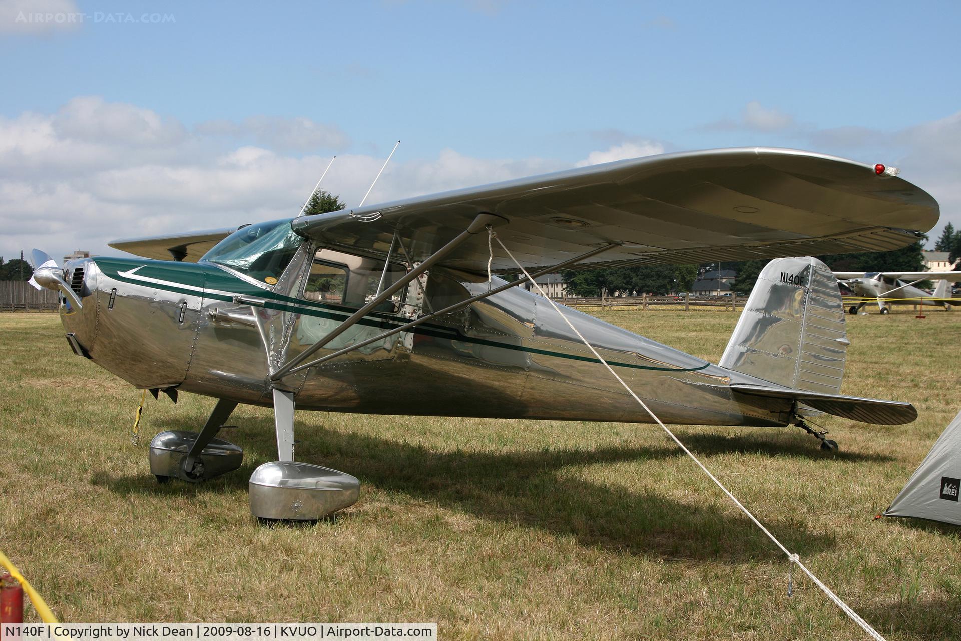 N140F, 1946 Cessna 140 C/N 9179, KVUO