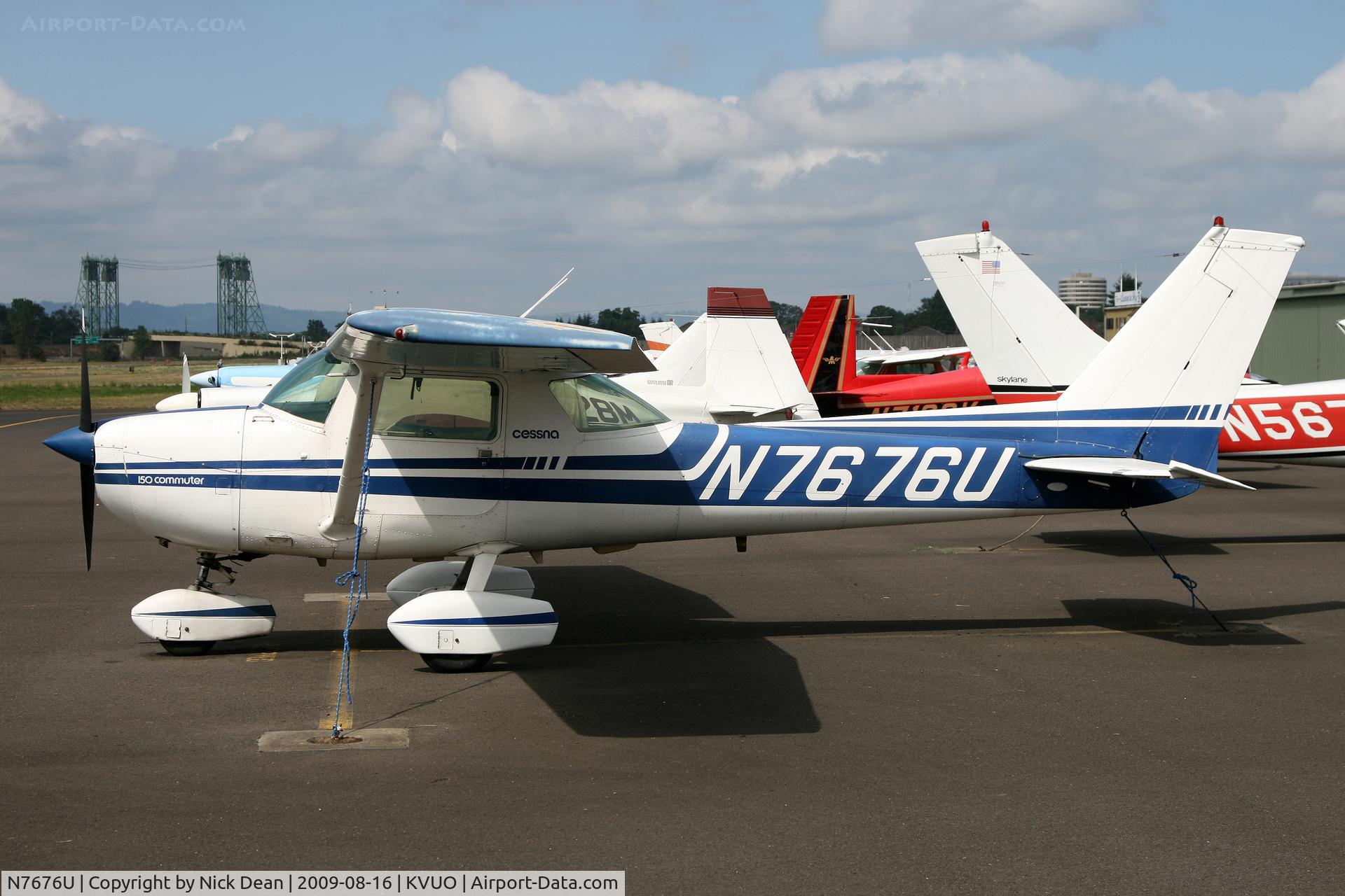 N7676U, 1976 Cessna 150M C/N 15077802, KVUO