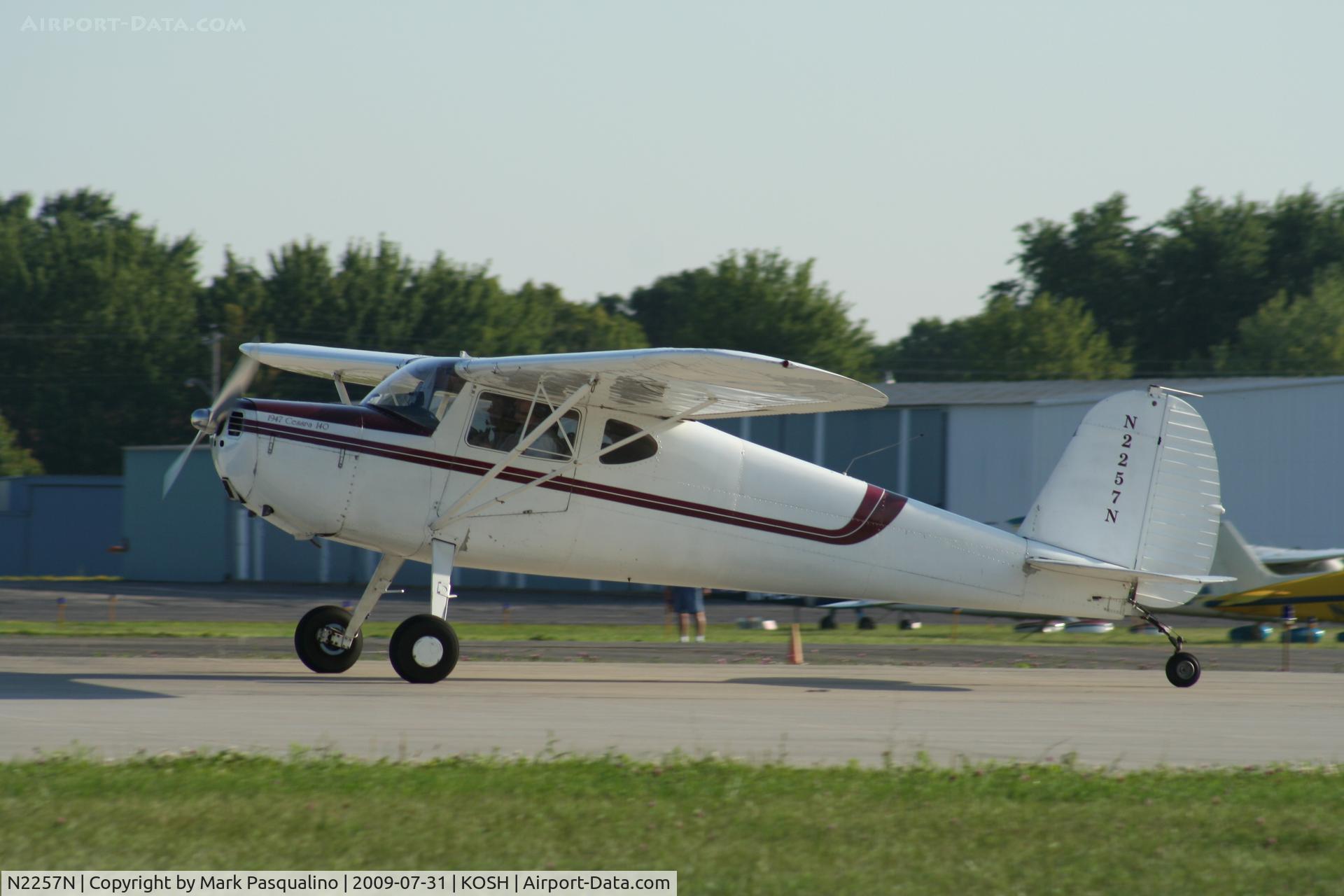 N2257N, 1947 Cessna 140 C/N 12493, Cessna 140