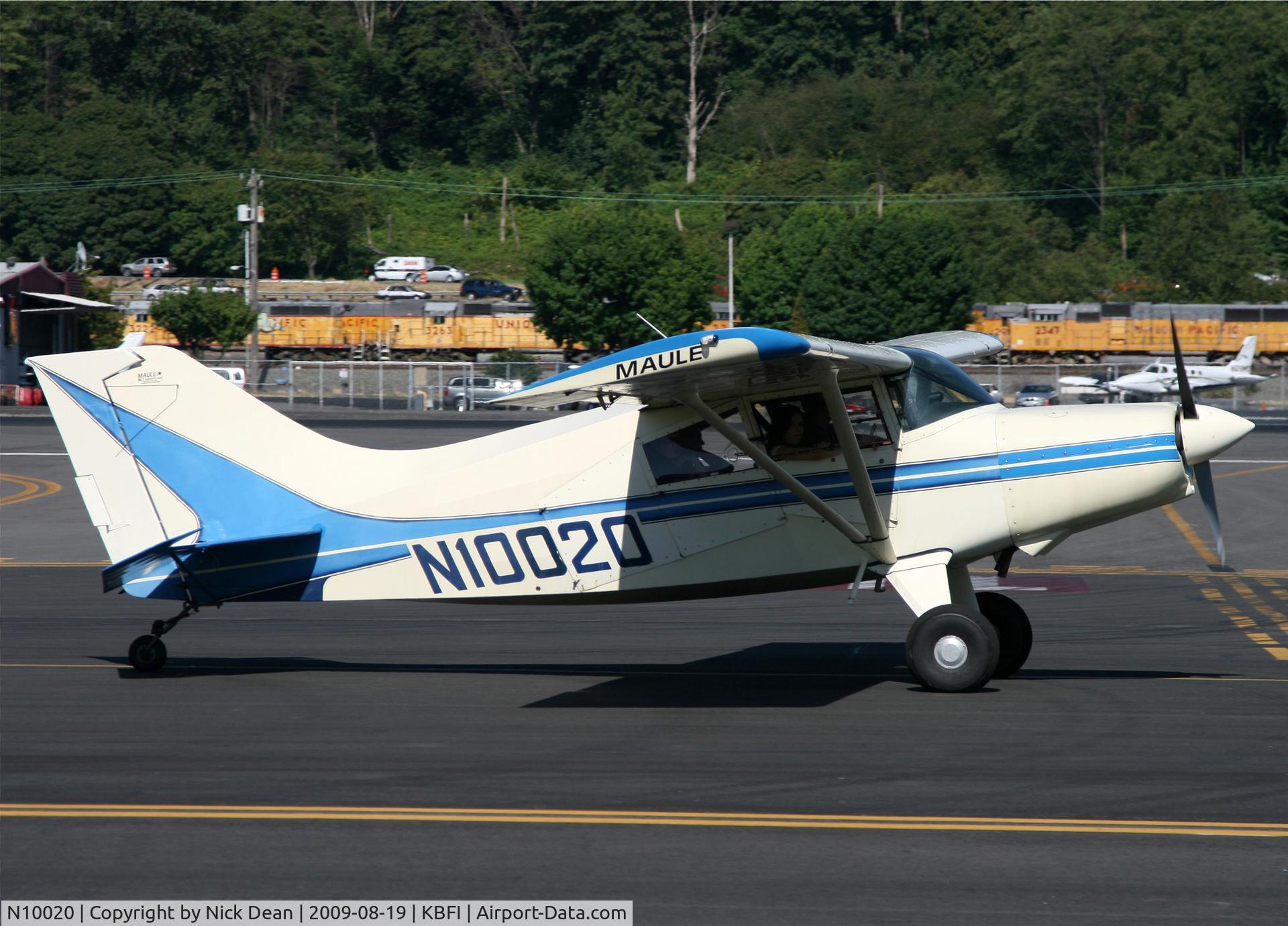N10020, 1995 Maule MX-7-180A Sportplane C/N 20044C, KBFI
