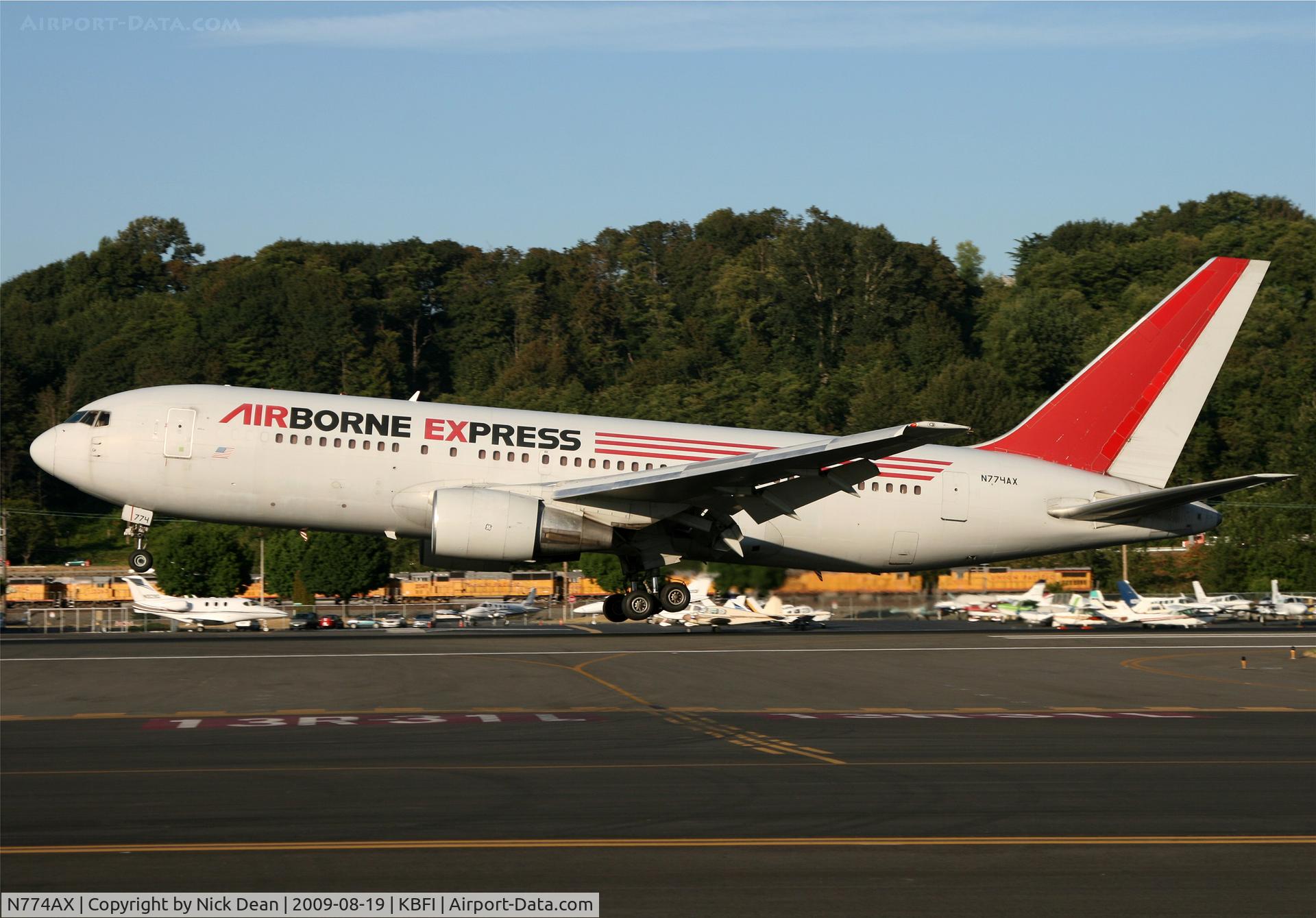 N774AX, 1983 Boeing 767-281 C/N 22789, KBFI