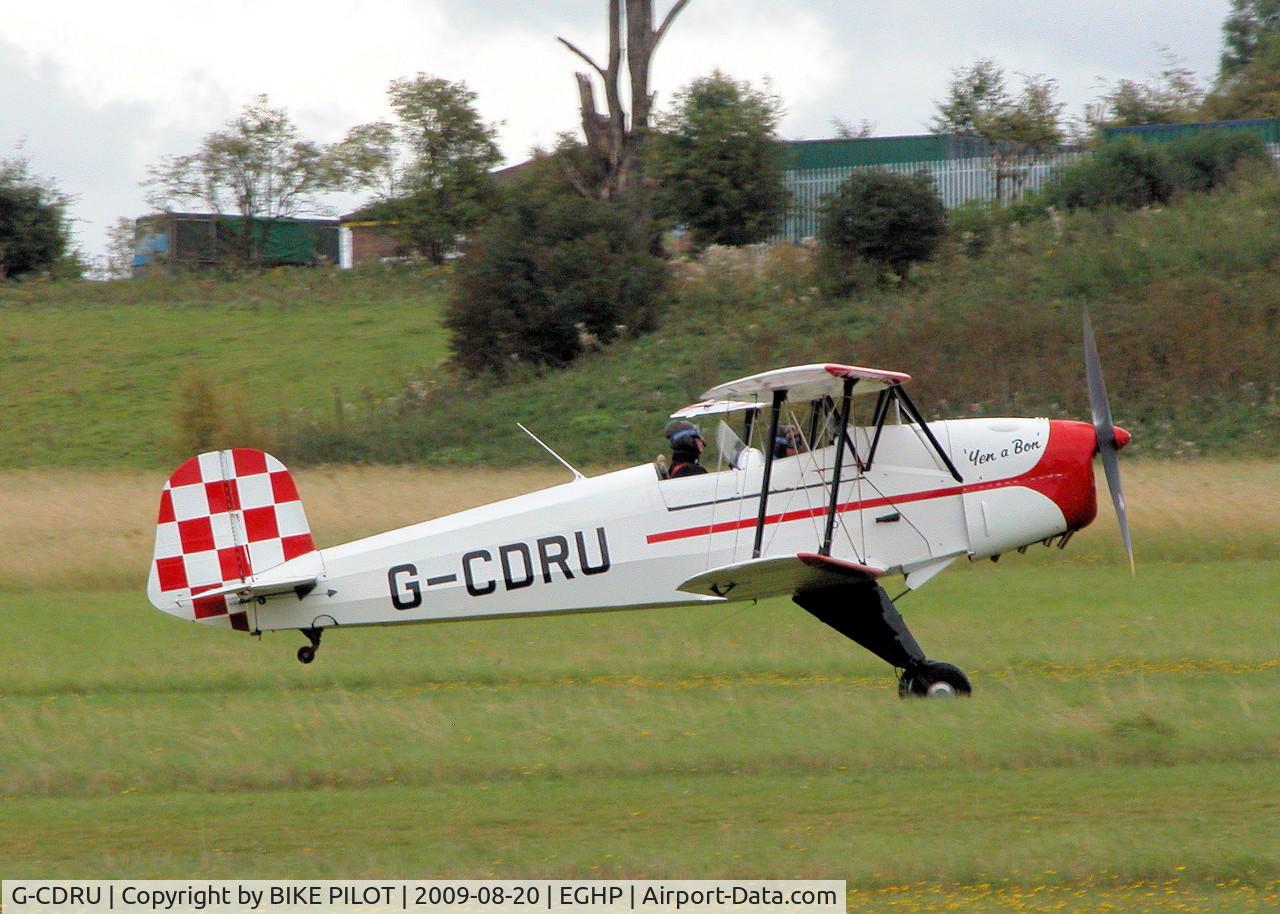G-CDRU, 1946 CASA 1-131E Jungmann C/N 2321, STARLIGHT FOUNDATION DAY PARTICIPANT