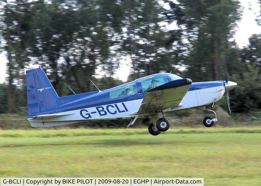 G-BCLI, 1974 Grumman American AA-5 Traveler C/N AA5-0643, STARLIGHT FOUNDATION DAY PARTICIPANT