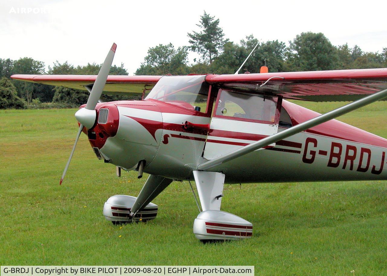 G-BRDJ, 1946 Luscombe 8F Silvaire C/N 3411, STARLIGHT FOUNDATION DAY PARTICIPANT