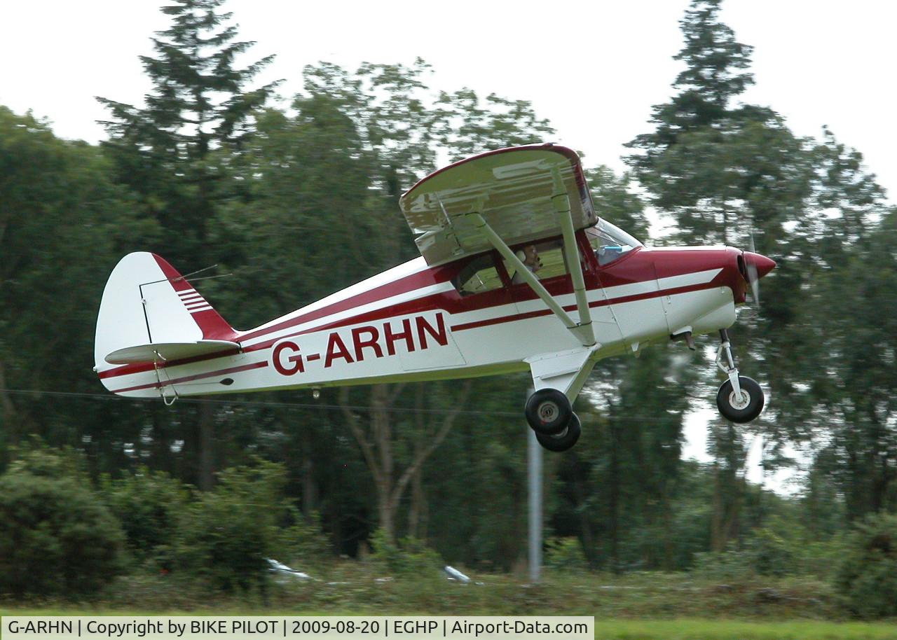 G-ARHN, 1960 Piper PA-22-150 Caribbean C/N 22-7514, STARLIGHT FOUNDATION DAY PARTICIPANT