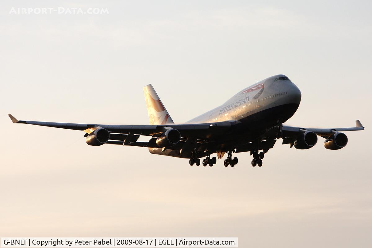 G-BNLT, 1991 Boeing 747-436 C/N 24630, LHR