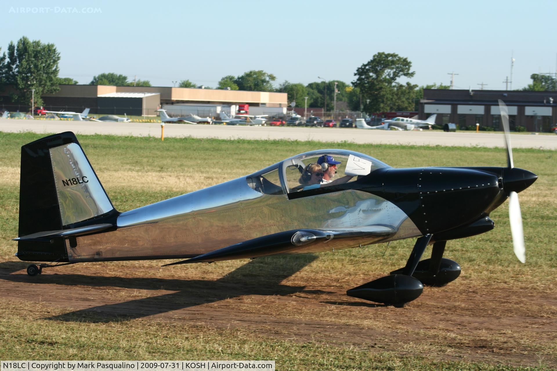 N18LC, 2009 Van's RV-7 C/N BC002, RV-7