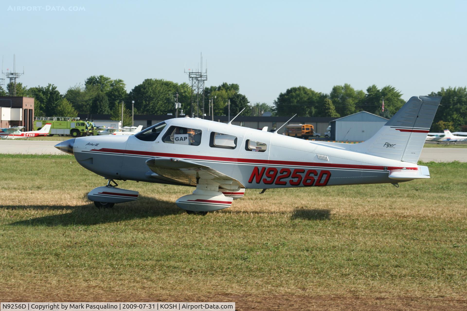 N9256D, 1995 Piper PA-28-181 Archer II C/N 2890227, Piper PA-28-181