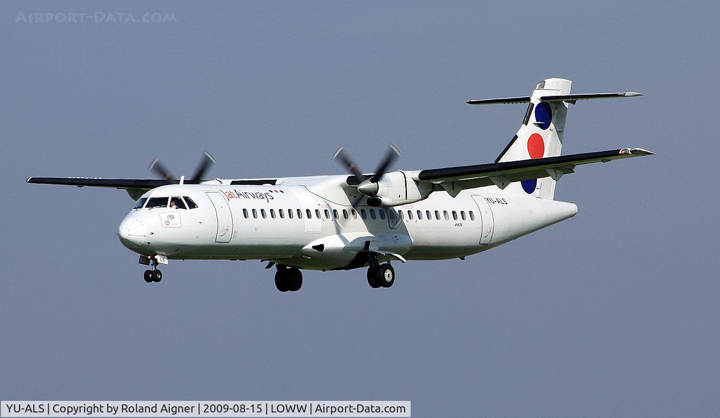 YU-ALS, 1990 ATR 72-201 C/N 162, My first Jat Airways ATR
