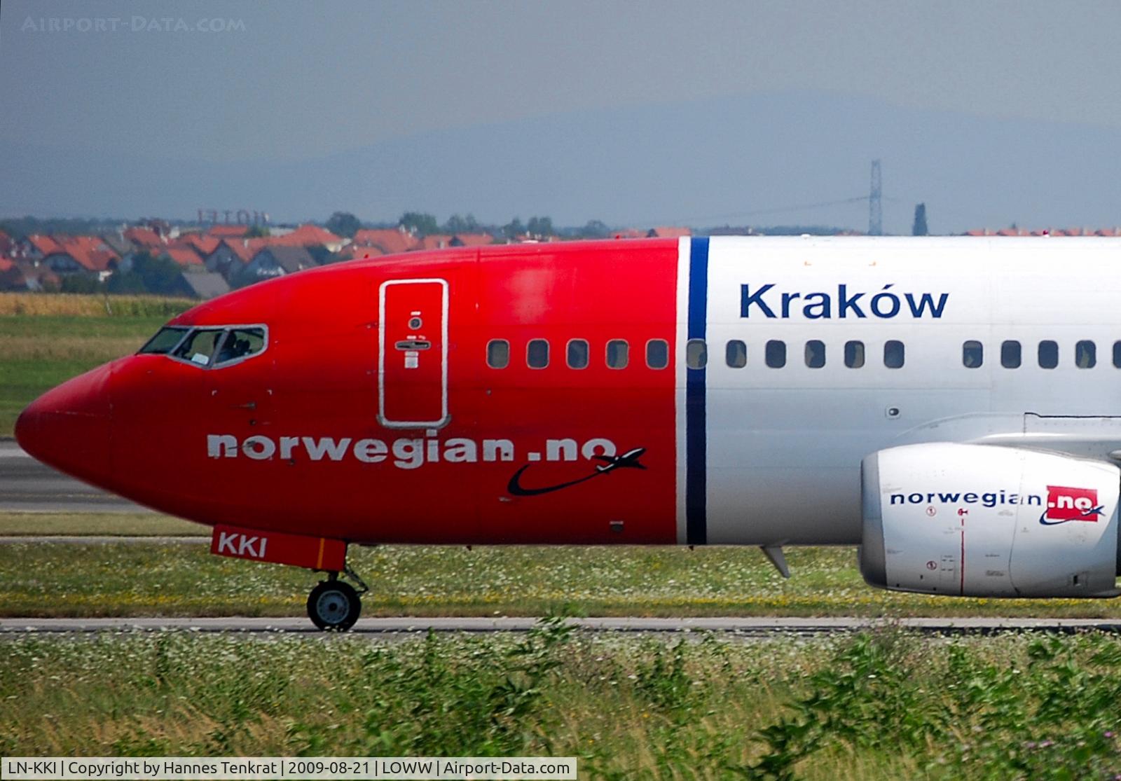LN-KKI, 1990 Boeing 737-3K2 C/N 24329, Norwegian Boeing 737-300